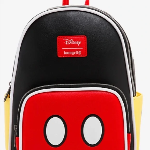 Loungefly Mickey Mouse cosplay Mini backpack and wallet - Picture 3 of 6